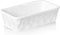 HAOTOP Nonstick Baking Bread Loaf Pan, 8.5 x 4.6 Inch (White)
