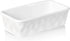 HAOTOP Nonstick Baking Bread Loaf Pan, 8.5 x 4.6 Inch (White)