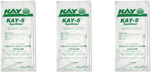 Kay 5 Sanitizer/Cleaner for Soda Fountain Machine, Coke, Bunn, Granita Cleanser (Pack of 3)L8