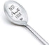 Birthday Gifts for Best Aunt Ever - Engraved Spoon for Hot Tea, Coffee, Cocoa, Great Aunt Appreciation Gift
