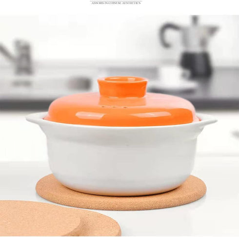 7 Inch Cork Tripod, Thermal Pad for Kitchen, Dining Table, Pots and Pans, Insulation Pads (Set of 6)
