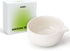 Traditional Matcha Bowl with Spout, Ceramic Chawan, Matcha Mixing Bowl for Whisking, Ivory White (18 Ounce)