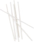 100Pcs 6 Inch Cake Pop Sticks, White Paper Lollipop Sticks for Cookies, Candy, Chocolate, Cake Topper