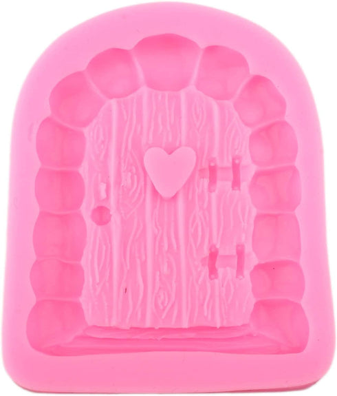 Set of 4 Silicone Molds for Fondant, Candy, Chocolate, Desserts, Ice Cube, Gum, Clay, Biscuit, Plaster, Resin, Cake