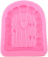 Set of 4 Silicone Molds for Fondant, Candy, Chocolate, Desserts, Ice Cube, Gum, Clay, Biscuit, Plaster, Resin, Cake