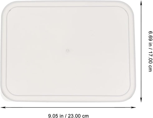 1 Set Stainless Steel Bakeware Kitchen Pan Stainless Steel Cake Pan Serving Plate Food Container Bakeware Bake Pan Baking Pan Cake Tray Kitchen Supplies Baking Tray Food Plate by Angoily