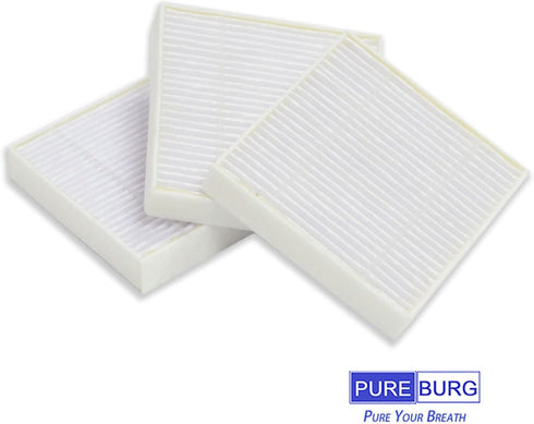 AM99 Replacement True HEPA Filters 6-Pack by PUREBURG for AURORA, 4WDKING, KENGEE, TILKOM Electrical Air Purifier, H13