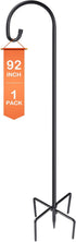 Shepherd-Hooks Adjustable for Bird-Feeder Lantern Plant-Hook Garden-Stake - Plant Stand Hanger for