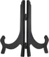 uxcell 10" Black Plastic Folding Display Stand, Easel Plate Holder for Decorative Picture Frame