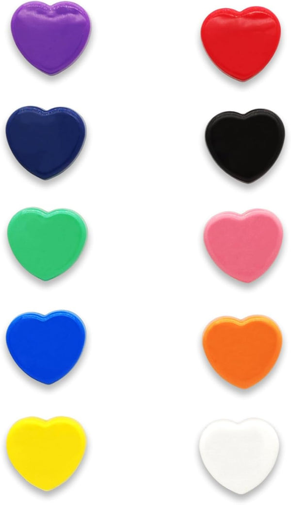 10 Pcs Fridge Magnets, Small Strong Heavy Duty Magnets for Whiteboard, Colorful Mini Cute Magnets for Kitchen Office
