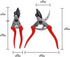 Zenport Z202 Heavy Duty Pruner, Cut-n-Hold, 8-Inch, Red Handles