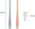Disposable Toilet Brush Set, 2 Handles and 50 Refill Heads, Crevice Cleaning Brush, Bathroom Cleaning Tools