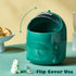 TIE-DailyNec 90 Desktop Trash Can with Trash Bags, Cute Trash Can Creative Waste Basket Storage bin, Plastic Garbage