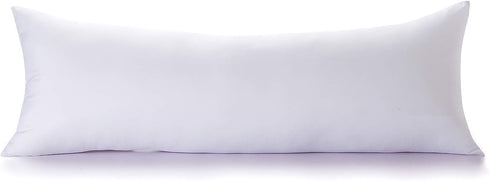 Acanva Fluffy Bed Sleeping Side Sleeper Body Pillow Insert, Long 20 x