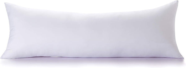 Acanva Fluffy Bed Sleeping Side Sleeper Body Pillow Insert, Long 20 x
