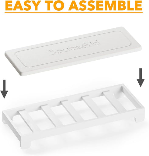 Countertop Counter SpaceAid DryingNeat Sink Organizer, Instant Dry Sink Caddy Organizers, Kitchen Sponge Soap Holder