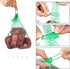 EBOCACB 100pcs (24inch Seafood Boiling Bags, Plastic Reusable Mesh Produce Bags, Crawfish Bags Boiling Bags, Mesh Onion
