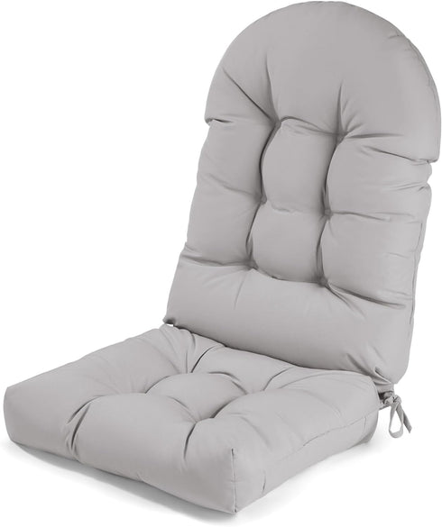 Cushion,44 Inches Adirondack Chair Waterproof High Back Outdoor Chair Cushions with Non-Slip Bottom,High Back Patio