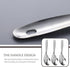 Kichvoe Rice Scooper 3pcs, Stainless Steel Rice Paddle Spoon, Metal Serving Spoon for Kitchen