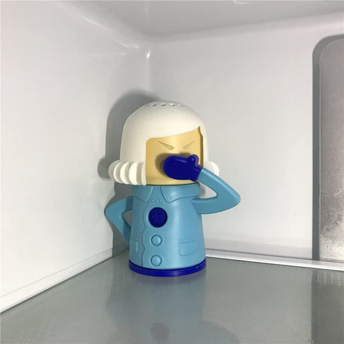 Chilly Mama Fridge Deodoriser, Angry Mama Fridge Cleaner, Freezer Odor Freshener Remover, Add Baking Soda Reusable Cute Kitchen Gadgets