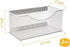 YBM HOME Magnetic Basket Storage Organizer with 16 Strong Magnets for Metal Desk, Fridge, Wall Locker