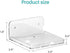 2 Wall Mount Floating Shelves for Pcs Camera Mini Speaker Shelf Baby Monitor - Clear Mini Shelf Flexible Use for Wall