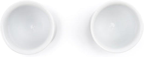 Porcelain Egg Cup, Fox Run 6227COM, White, 2.5 x 2 x 1.75 inches