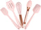 Collfa Rose Gold And Pink Kitchen Utensil Small Five-Piece Set Mini Silicone