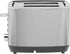 GE 2 Slice Stainless Steel Toaster, Extra Wide Slots for Toasting Bagels, 7 Adjustable Shade Settings, 850 Watts