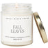 Sweet Water Decor Fall Candle - Hand Poured Apple, Orange & Cinnamon Scented Candle, 9oz for Relaxation