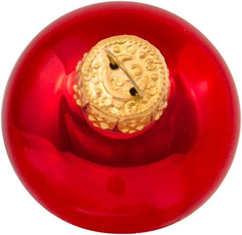 Kurt Adler Glass Christmas Multicolored Ball Set