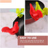 Spoon Rest Rooster Pot Clip: 2pcs Silicone Pot Clip, Cooking Utensil Holder for Pot Lid Holders