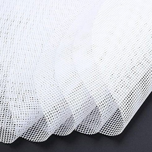 Blulu 8 Pieces Non-stick Round Silicone Dehydrator Sheets, Reusable Mesh Mat for Fruit Dryer