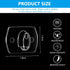 Ainiv 3-Packs 60 60 Indoor Mini Light Clips, Damage Free Hanging Christmas String Light Hooks with Adhesive Strips