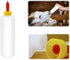 Haokixin 6Pcs 400 ml/13.5 oz 12 Mammal Goat Feeding Bottles and Nipples, Lamb and Kid Bottle, Livestock Baby Bottle