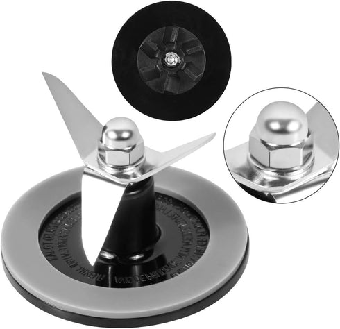 XOOBIU Blender Cutting Assembly, Blade Replacement Parts with Gasket for Cuisinart Blenders CBT-500, SB5600, CB600,