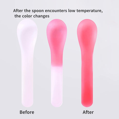 80 Color-Changing Spoons - Cake, Pudding, Birthday Celebration Spoons, Reusable, Individually Wrapped for Parties!