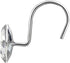 HBlife 12 Pcs Acrylic Decorative Rolling Diamond Shower Curtain Hooks, Rust Proof Rhinestones, Clear Round
