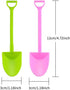 100 PCS Colorful Mini Shovel Shape Spoons,Disposable Plastic Ice Cream Dessert Pudding Yogurt Sugar Shovel Spoon(4.8 Inch,Mixed Color)