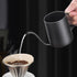 Coffee Pot Whistling Teapot Coffee Drip Pot Pour over Coffee Maker Stovetop Whistling Kettle Long Spout Kettle Whistling Teakettle Tea Strainer Gooseneck Stainless Steel by TOVINANNA