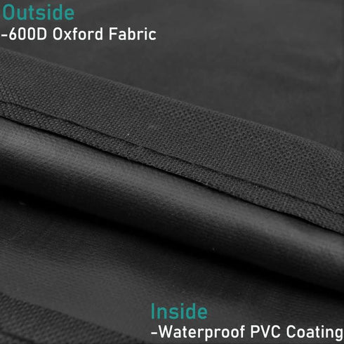 ZJYWSCH Grill Cover for Pit Boss Platinum KC Combo, Waterproof Heavy Duty 600D Cover for Wood Pellet & Gas Grill