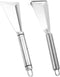 Fruit Carving Knife, 2 Pack Stainless Steel Vegetable Cutter, Triangular Shape DIY Carving Knives for Home Kitchen