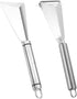 Fruit Carving Knife, 2 Pack Stainless Steel Vegetable Cutter, Triangular Shape DIY Carving Knives for Home Kitchen