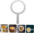 2 Pcs Milk Tea Baking Rings Tea Cup Gasket Coffee Mug Metal Baking Ring Tea Cup Accessories Baking Cup Rim Covers Milk Cup Ring Handheld Stainless Steel Protective Circle by Anneome
