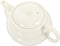 White Ceramic Tea Cups, Teapot, Kettle, Bone China Tea Set, Porcelain, 600ml, 20oz
