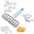 HSOMiD Wheel Roller Pastry Mould, Household Baking Pastry Tools, Time-Saver Dough Craft Pie Pastry Cutter