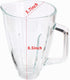 Replacement 6-Cup Glass Jar with 4-fins Blade - Compatible with Oster Blenders