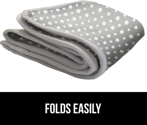 GORILLA GRIP Portable Ironing Mat, Magnetic Cover and Padding for Washer, Dryer, Travel Size 28 x 24 in