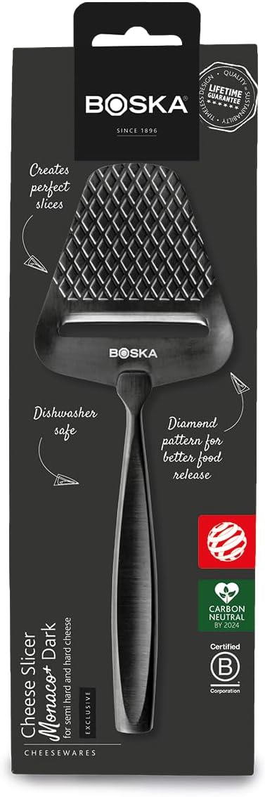 BOSKA Cheese Slicer, Average Size, Black
