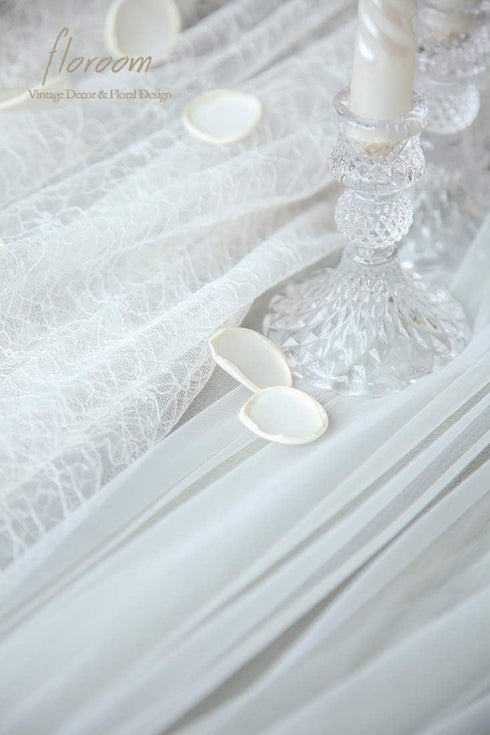 Floroom 300pcs Rose Petals, Ivory Faux Silk Flower Petals for Wedding, Aisle Scatter, Party Confetti, Romantic